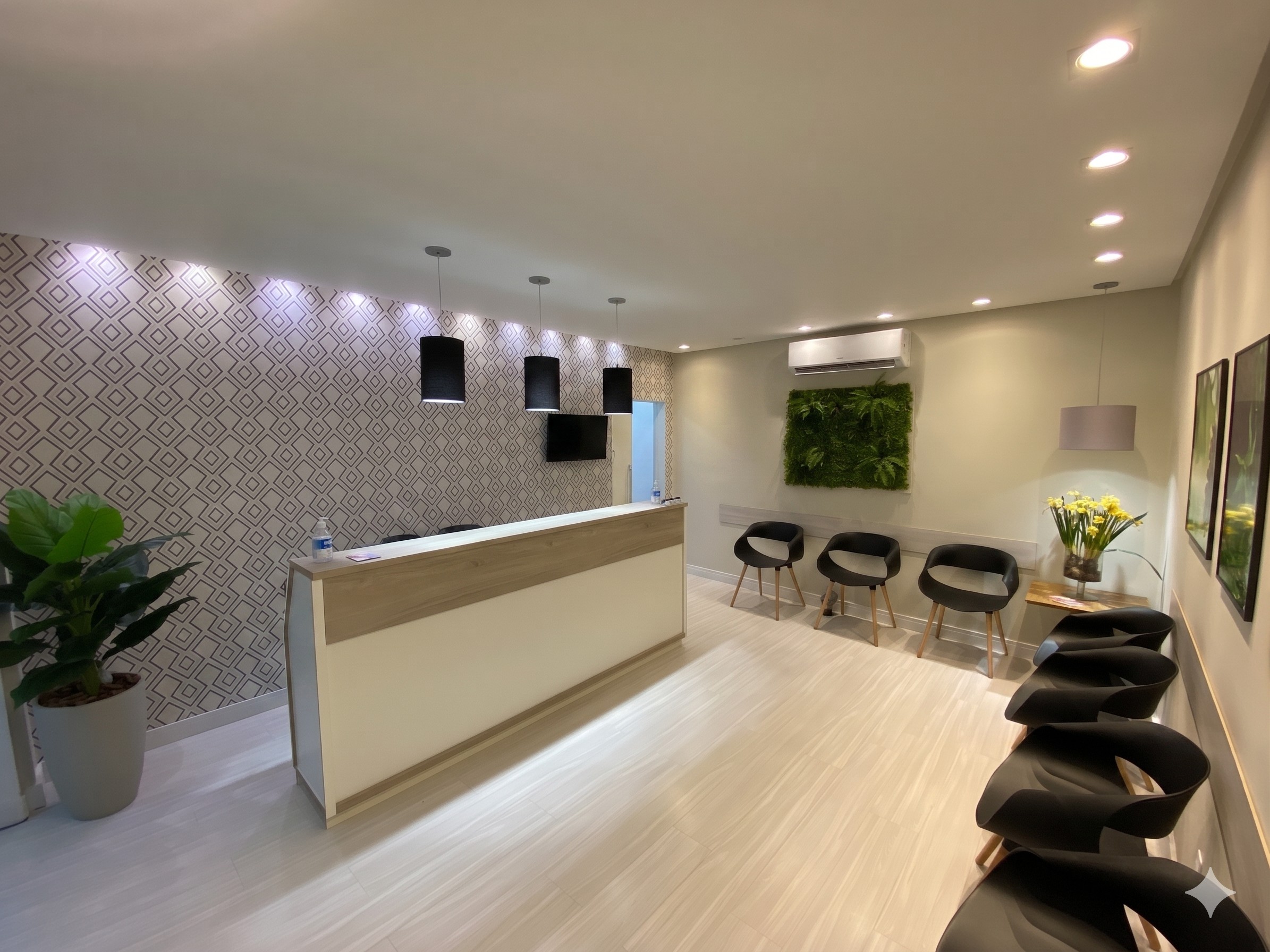 Recepção da Central Odonto Capixaba em Laranjeiras, Serra-ES